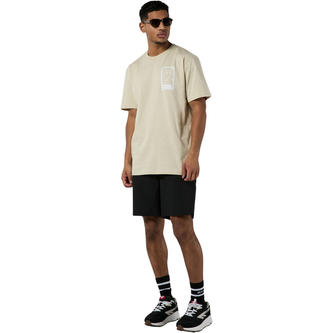 2026 Mystic Mens Boundless Tee 35105.25022 - Sand